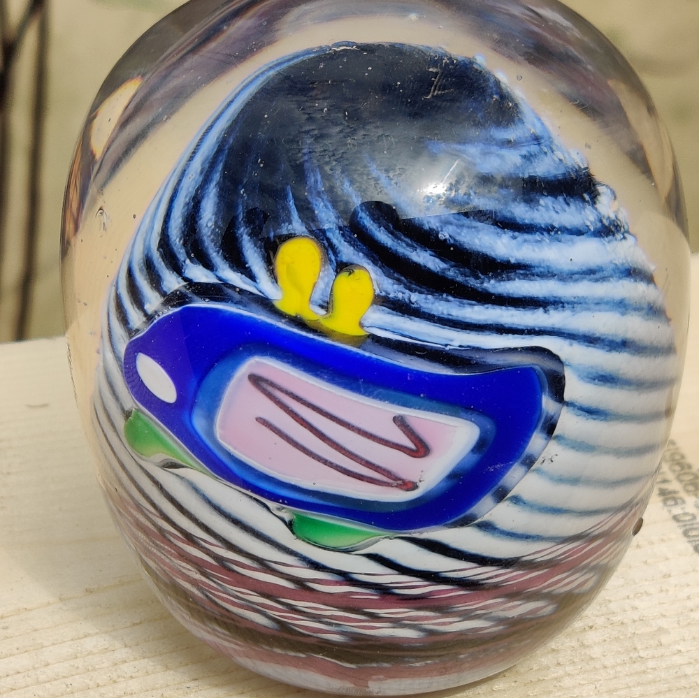 Vintage Murano glass paperweights - Picture 2 of 7